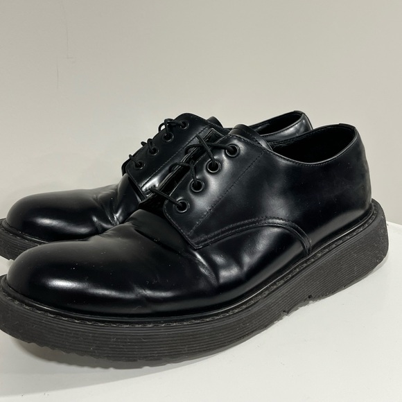 PRADA Leather Lace-up. Prada Size 7 Is Like USA Size 8-8.5 - Picture 2 of 9